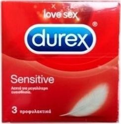 Durex Προφυλακτικά Sensitive 3τμχ