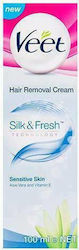 Veet Silk & Fresh Κιτ Αποτρίχωσης 100ml