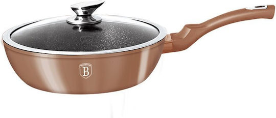 Berlinger Haus Rosegold BH-1517 24cm din Aluminiu Turnat cu Strat de Piatră
