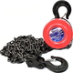 Geko Chain Hoist 2Τx2,5m for Weight Load up to 2t Red