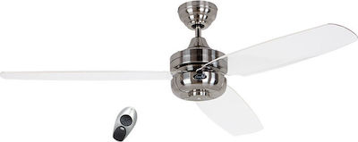 CasaFan Night Flight BN-TR Ceiling Fan 132cm with Light and Remote Control