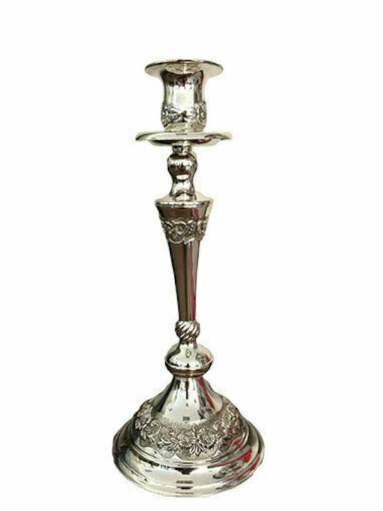 Candlestick silver plated 18cm - For Home