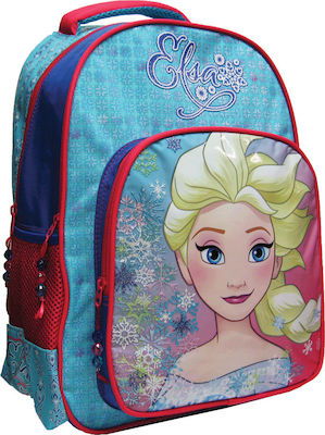 Diakakis Frozen Schulranzen Rucksack Grundschule, Grundschule in Hellblau Farbe