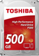 Toshiba P300 500GB HDD Hard Drive 3.5" SATA III 7200rpm with 64MB Cache for Desktop HDWD105UZSVA