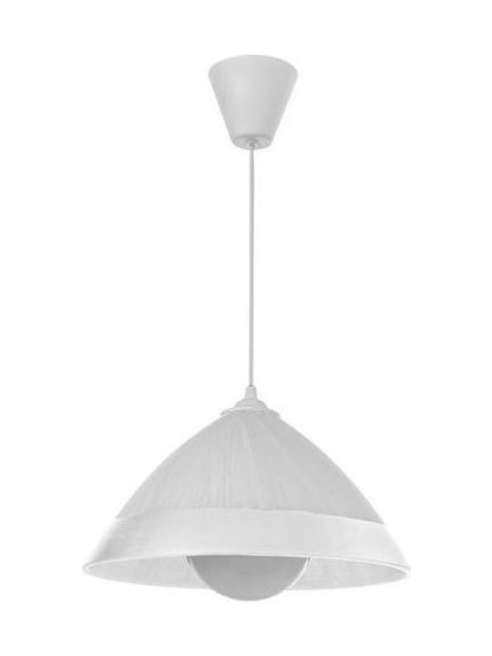 Inlight 4409Γ1 Pendant Light Suspension Bell for Socket E14, E.14 White 4409-Γ1-Λευκό