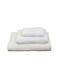 Viopros 3pc Bath Towel Set Classic 640448 White Weight 480gr/m²