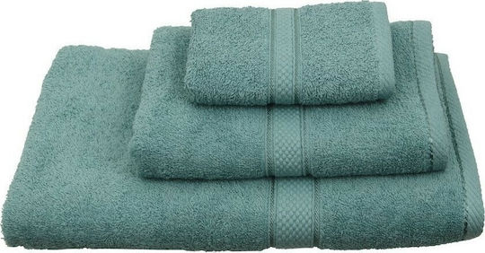 Viopros Комплект Хавлиени Кърпи 3 Бр Classic Петролен Тегло 480гр/м²