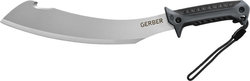 Gerber Broadcut Machete Machete Black with Blade made of Stainless Steel in Sheath