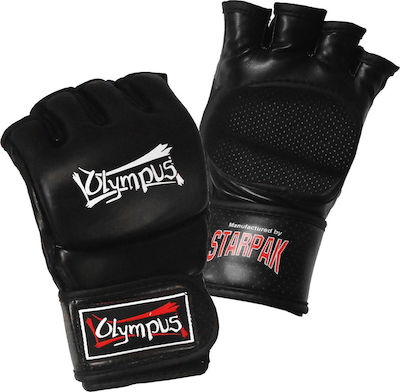 Olympus Sport Fight 4009412 Γάντια ΜΜΑ από Συνθετικό Δέρμα Μαύρα