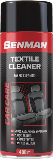 Benman Αφρός Καθαρισμού για Ταπετσαρία Textile Cleaner 400ml