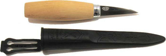 Morakniv Wood Carving 122 Brown Knife with Sheath