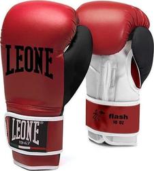 Leone Flash GN083 Boxhandschuhe aus Kunstleder Rot