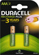 Duracell Recharge Plus Επαναφορτιζόμενες Μπαταρίες AAA Ni-MH 750mAh 1.2V 2τμχ