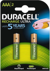 Duracell Recharge Ultra AAA 850mAh 1.2V 2τμχ