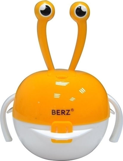 Berz Feeding Set Crab made of Plastic Orange 4pcs for 4+ months