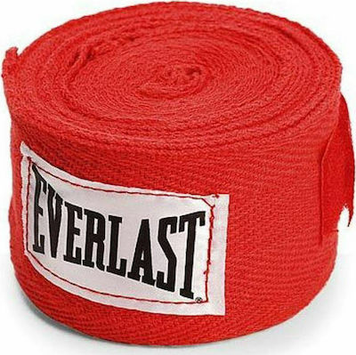 Everlast Martial Arts Hand Wraps 3m Rot