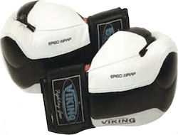 Viking Ergo Style Leather Boxing Competition Gloves White