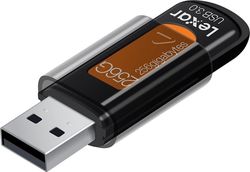 Lexar JumpDrive S57 256GB USB 3.0 Stick Negru