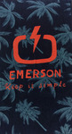 Emerson Πετσέτα Θαλάσσης 85x160 PR41 Pine