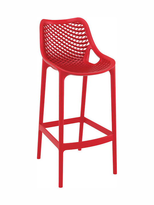 Stool for Bar Outdoor Air Bar 75 Red 45x53x105cm