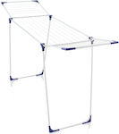 Leifheit Classic 180 Metallic Folding Floor Clothes Drying Rack with Hanging Length 18m