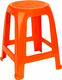 Plastic Garden Stool Outdoor Plastic Stool Bound Orange Orange