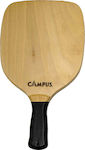 Campus Strandracket Beige mit Geradem Griff Schwarze