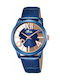 Lotus Watches Watch with Blue Leather Strap 18307/1