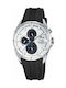 Lotus Watches Watch Chronograph Battery with Black Rubber Strap 18320/1