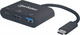 Manhattan USB-C Docking Station με HDMI 4K PD Μαύρο (152037)