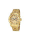 Invicta Pro Diver Watch Chronograph Battery with Gold Metal Bracelet