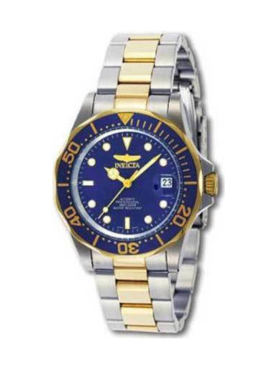 腕時計　インビクタプロダイバーメンズラウンドアナログティールinvicta pro diver 27015 mens round analog teal automatic date watch