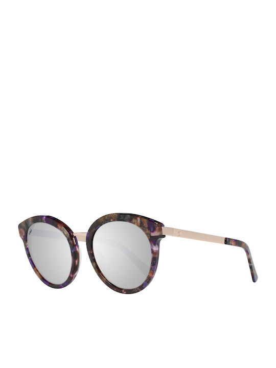 Web Women's Sunglasses with Multicolour Frame and Gray Lens WE0196 81C