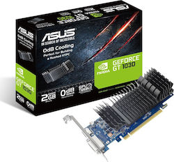 Asus GeForce GT 1030 2GB GDDR5 LP Silent with Brackets Κάρτα Γραφικών