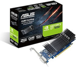 Asus GeForce GT 1030 2GB LP Silent with Brackets Asus GeForce GT 1030 2GB LP Silent with Brackets