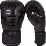 Venum Elite 1392 Synthetic Leather Boxing Competition Gloves Black