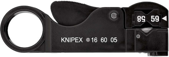 Knipex Ротационен Отделящ инструмент Окабеляване на коаксиални кабели с дължина 105мм