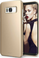 Ringke Slim Plastic Back Cover Gold (Galaxy S8+)