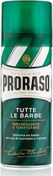 Proraso Green Spumă de Bărbierit cu Eucaliptus pentru piele sensibilă 50ml