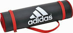 Adidas Στρώμα Γυμναστικής Yoga/Pilates Μαύρο με Ιμάντα Μεταφοράς (183x61x1cm)