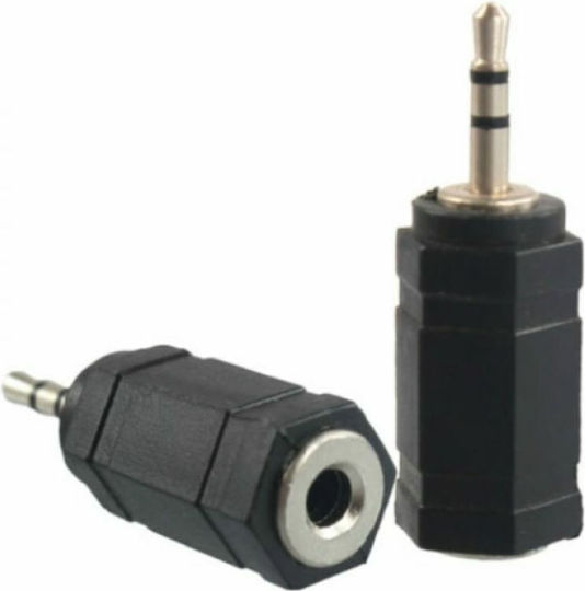 Μετατροπέας 2.5mm male σε 3.5mm female 1τμχ 17130