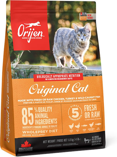 Orijen Cat & Kitten Ξηρά Τροφή Γάτας με Κοτόπουλο / Γαλοπούλα 5.4kg