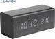 Karlsson Tabletop Digital Clock with Alarm KA5652BK