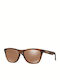 Oakley Frogskins Men's Sunglasses with Brown Tartaruga Plastic Frame and Brown Mirror Lens OO9013-C5