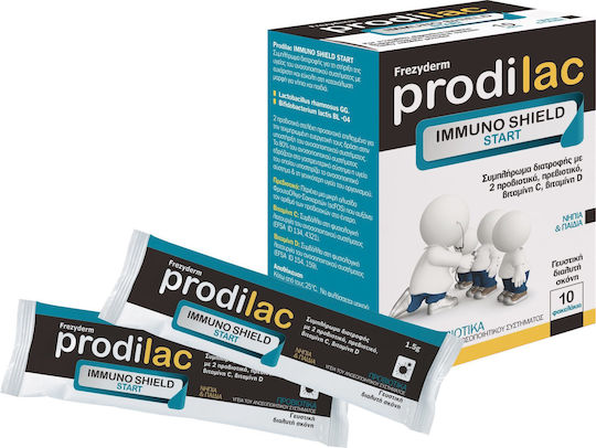 Frezyderm Prodilac Immuno Shield Start with Probiotics and Prebiotics for Children 10 sachets