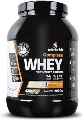 Warrior Lab Complete Whey Molkenprotein Glutenfrei mit Geschmack Weiße Schokolade 1kg
