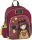 Santoro Heartfelt School Bag Backpack Kindergarten Burgundy