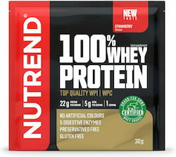 Nutrend 100% Whey Fără gluten cu Aromă de Căpșuni 30gr