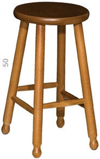 Stool For Kitchen Brown 39x39x50cm