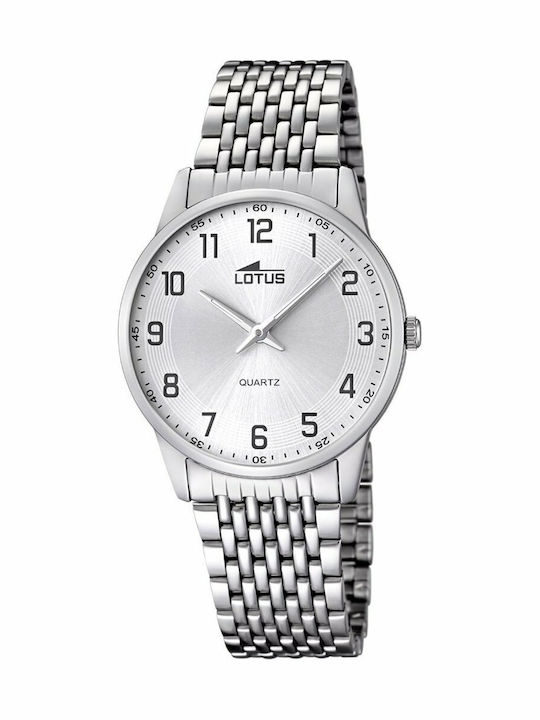 Lotus Watches Ceas de Damă cu Argintiu Brățară Metalică